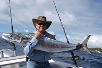Large Spanish Mackeral from the shallows